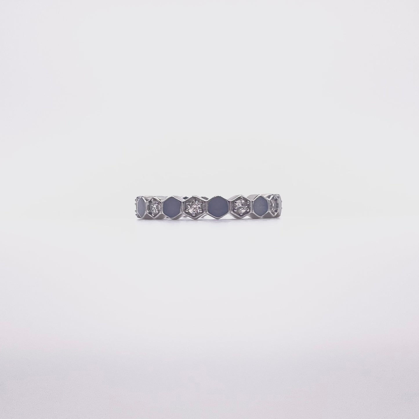 Honeycome Birthstone Stacker