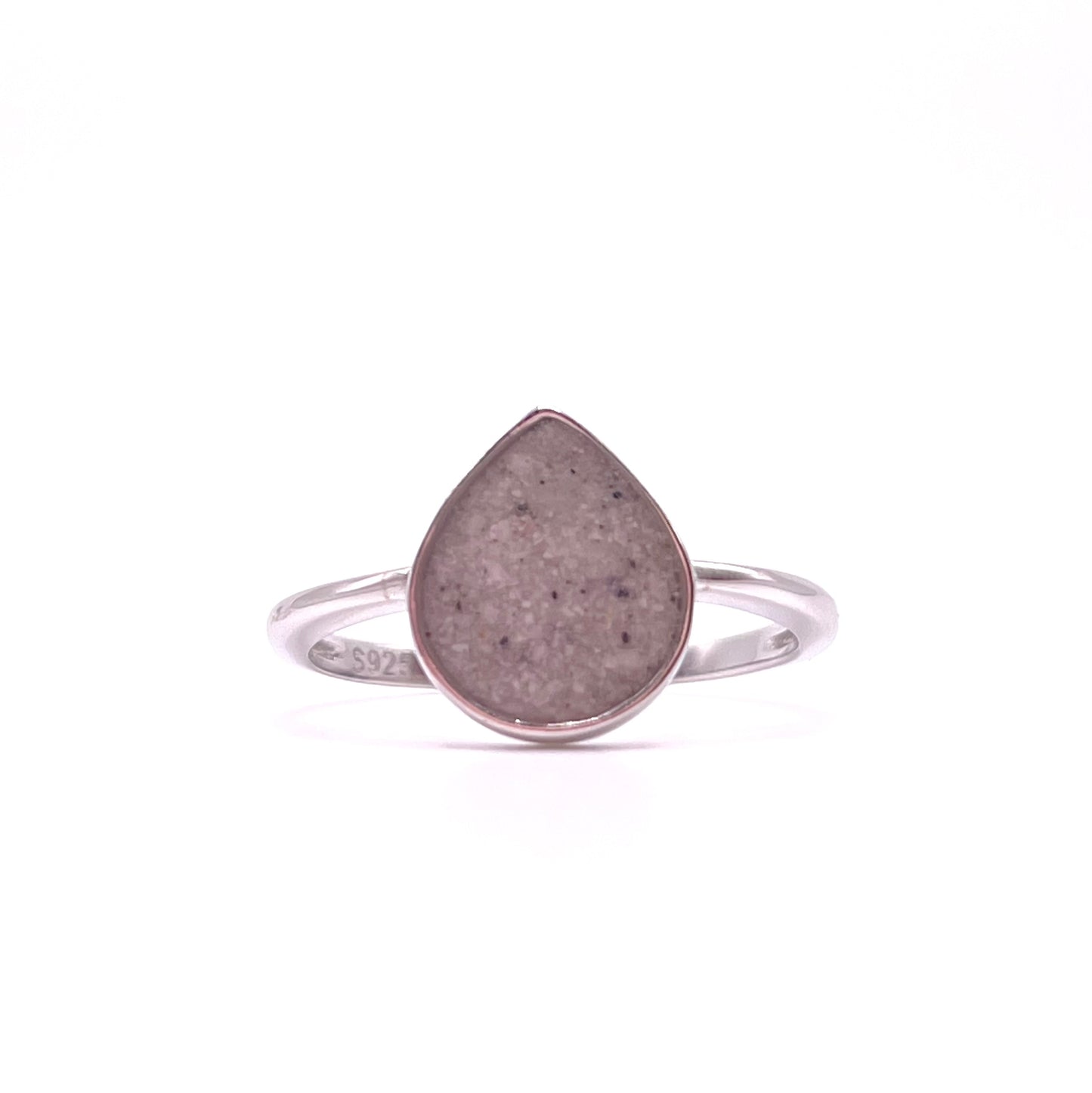 Simple Pear Shaped Ring