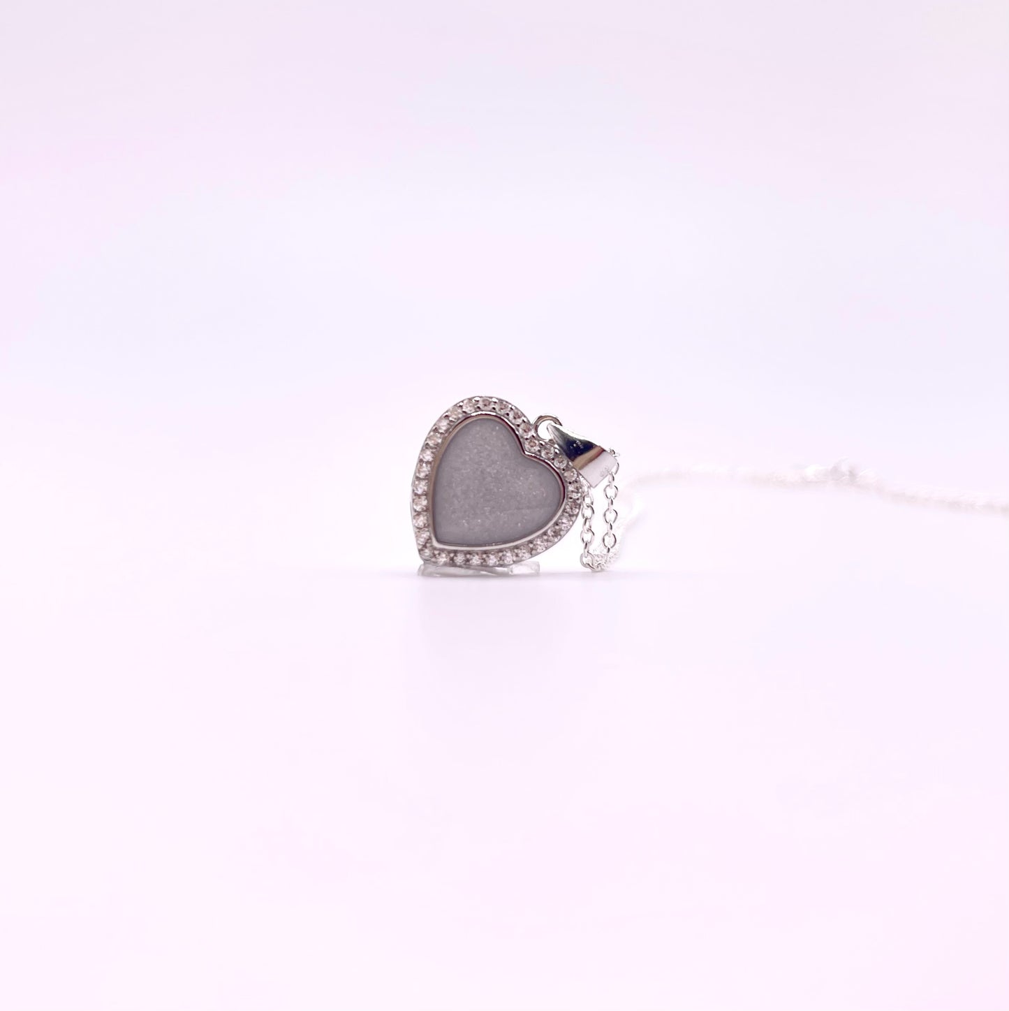 Heart Halo Keepsake Necklace