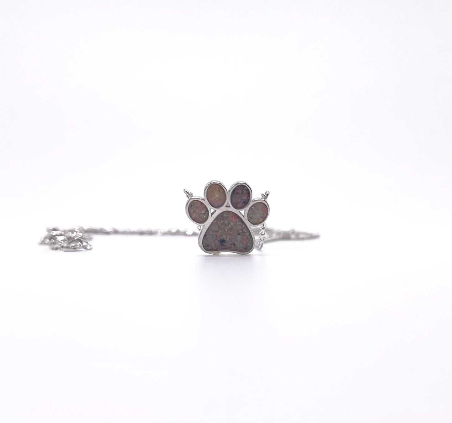 Paw Print Keepsake Necklace