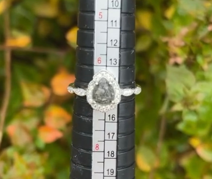 Antique Pear Shaped Ring