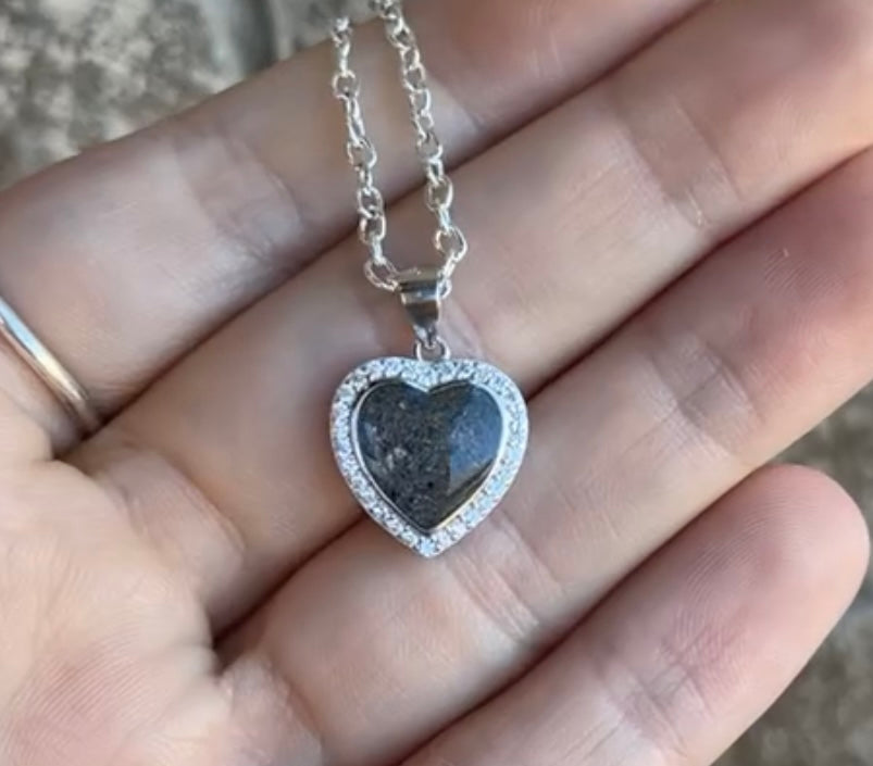 Heart Halo Keepsake Necklace