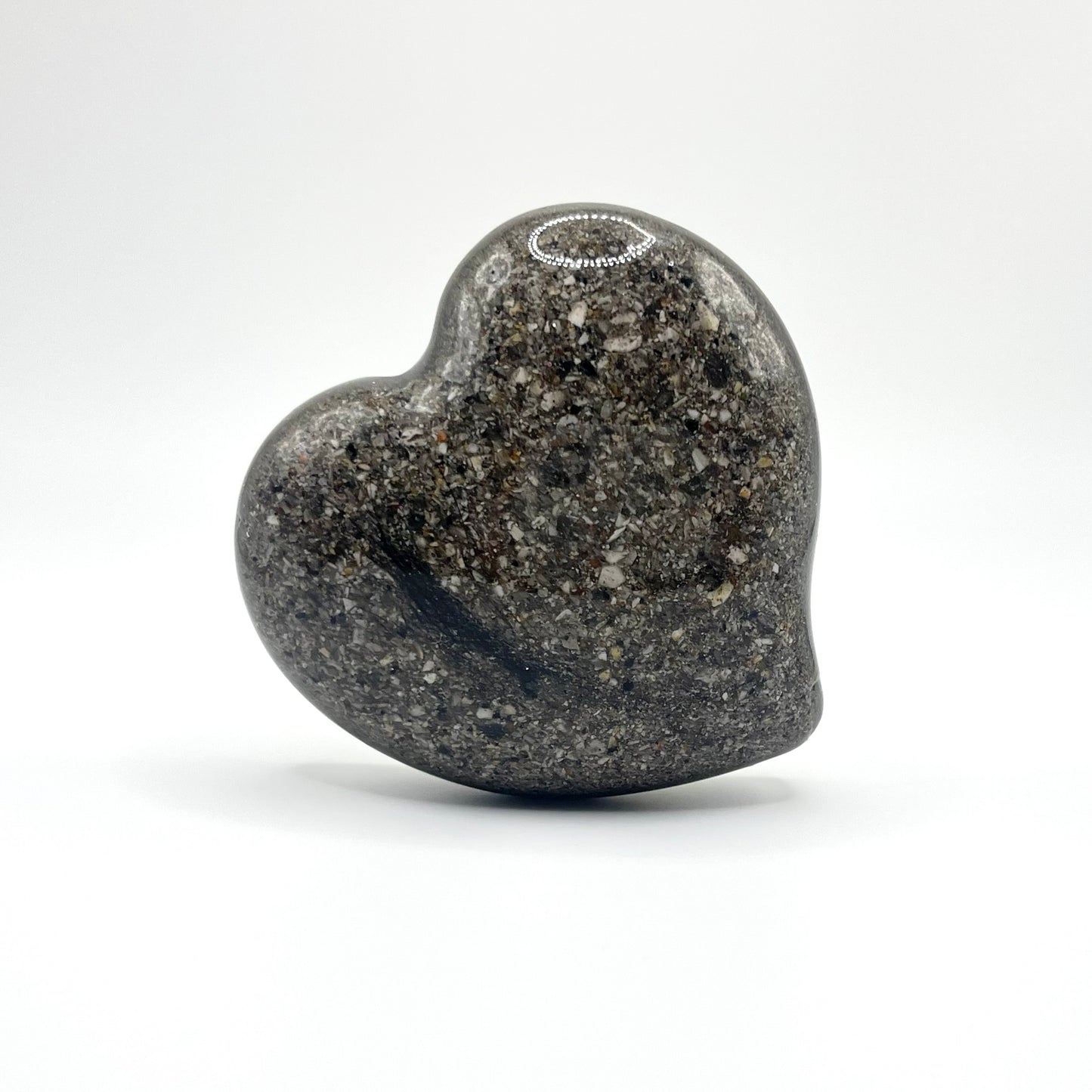 Large Heart Palm Stone