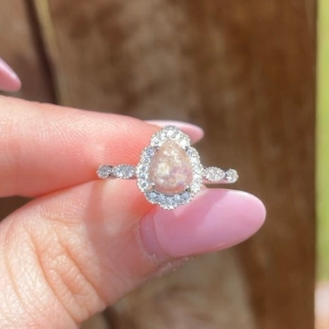 Antique Pear Shaped Ring