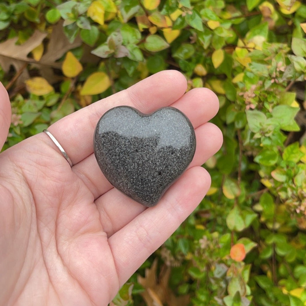 Small Heart Keepsake Palm Stone